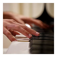 Playing piano